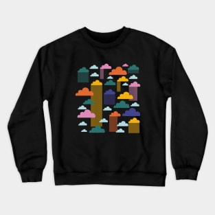 Colorful clouds Crewneck Sweatshirt